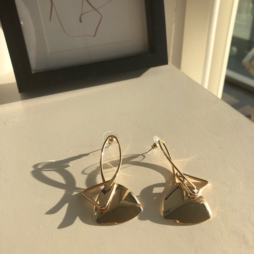 Golden earrings